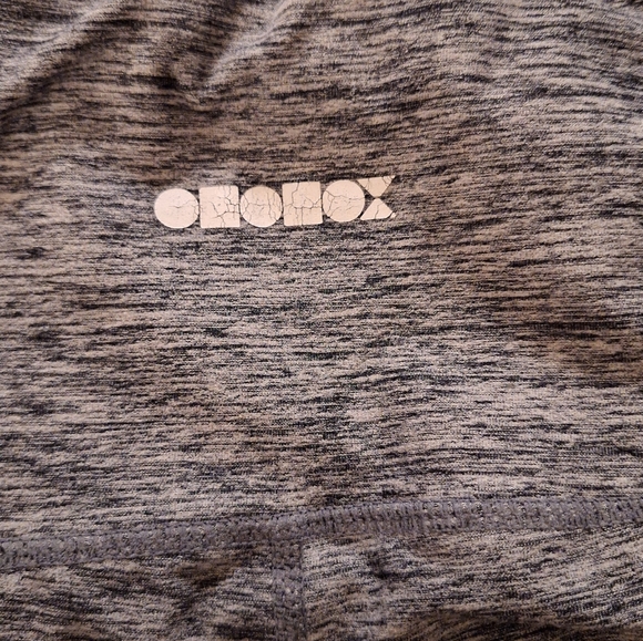 ODODOS Tummy Control Yoga shorts, High Waist w pockets athletic workout, Large - Picture 7 of 10